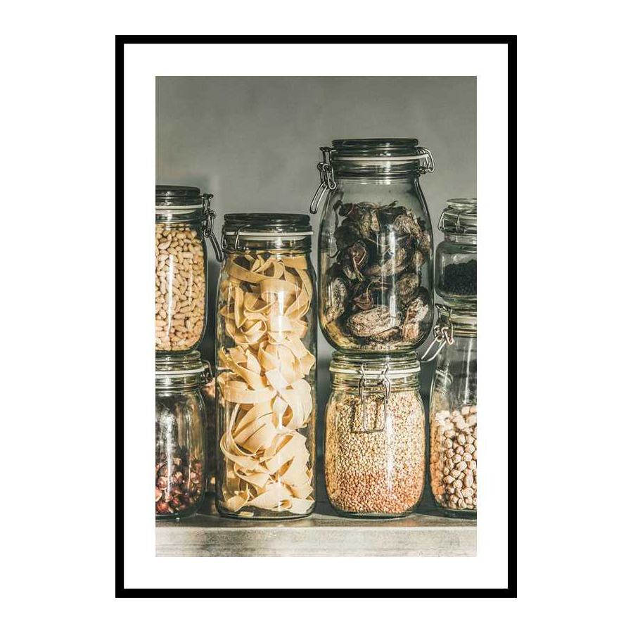 Poster Gallerix Food Storage Arrangement Storlek: 50x70 cm
