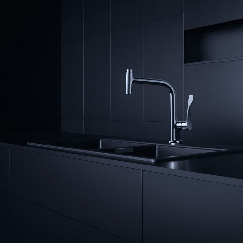 Köksblandare Axor Citterio Select med Utdragbar Pip