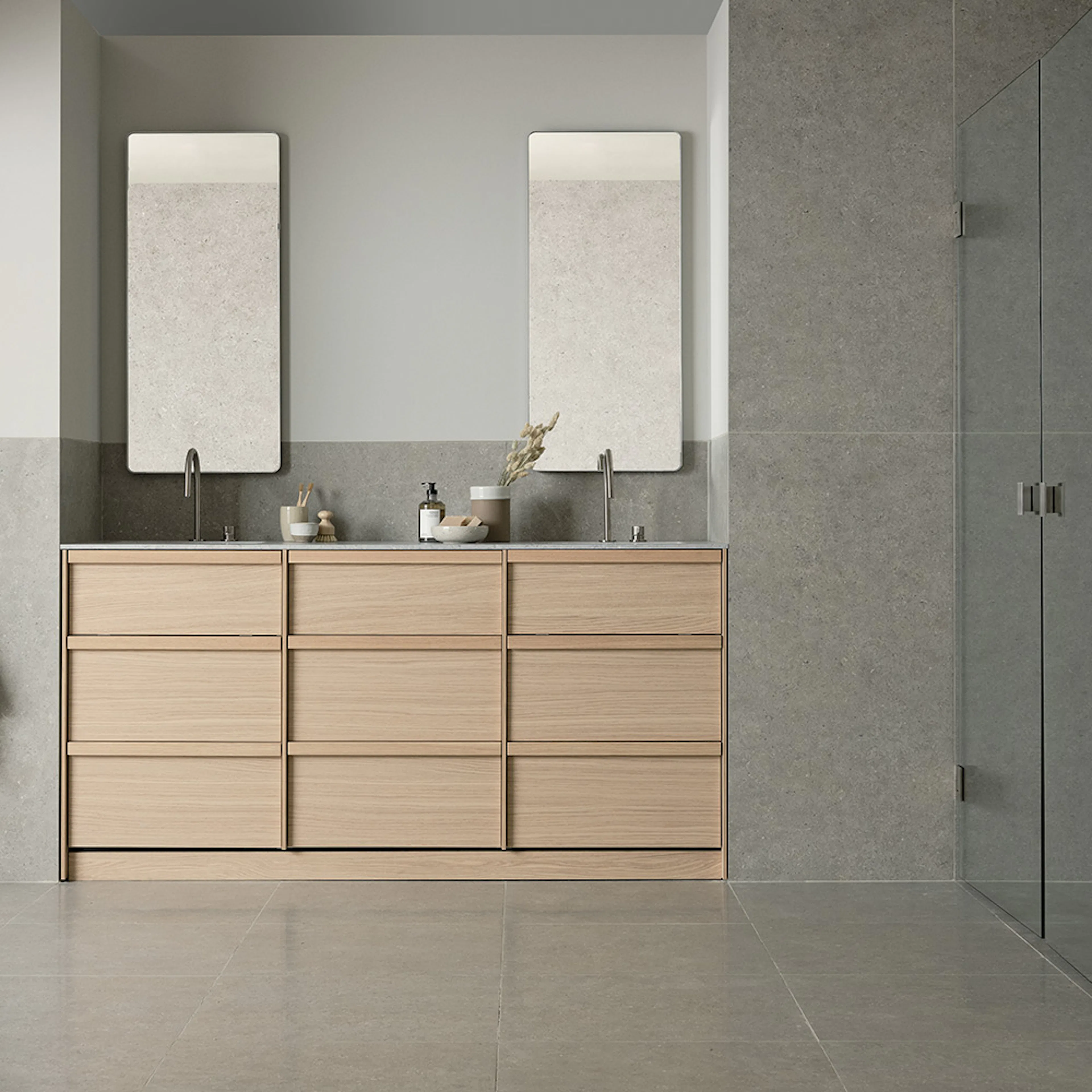Klinker Bricmate J33 J Stone Select Light Grey Honed 30x30 cm