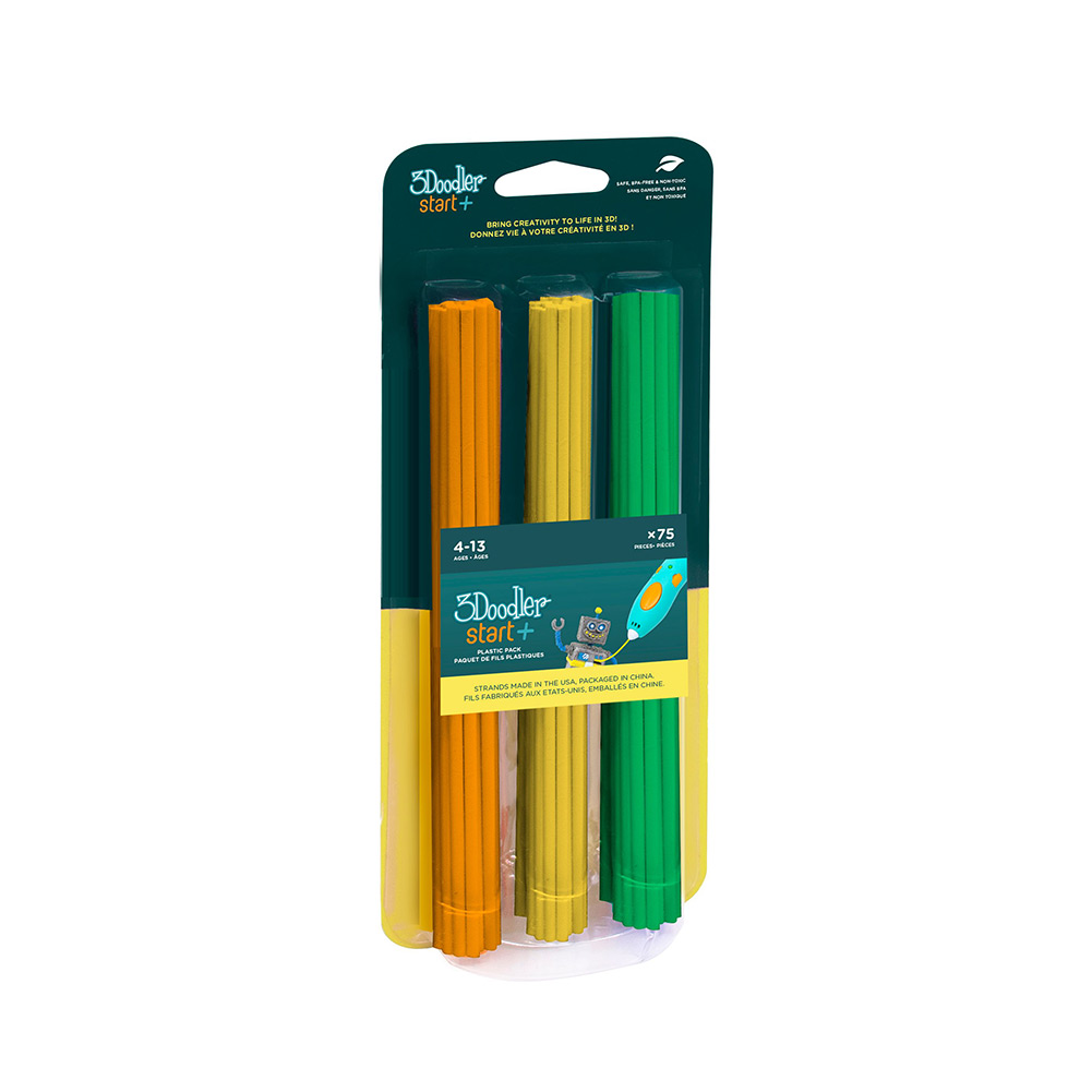 Refill 3d-penna 3doodler Start Mix2 75-pack
