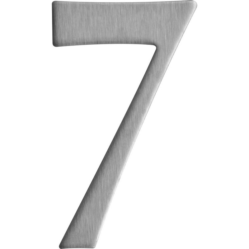 Brevlådesiffra Millers Rostfri, 7