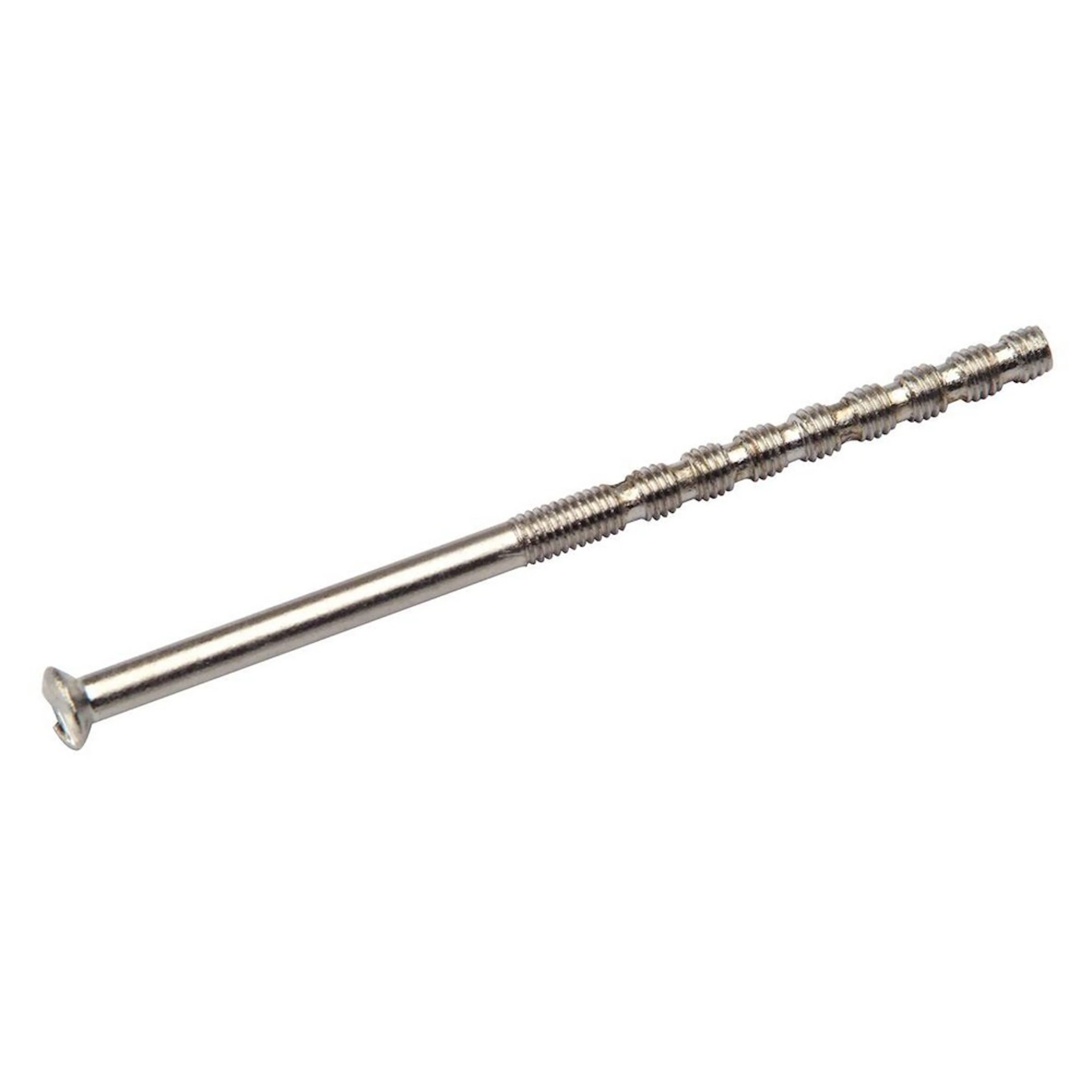 Envägsskruv Millers M5 95 mm Blank Nickel