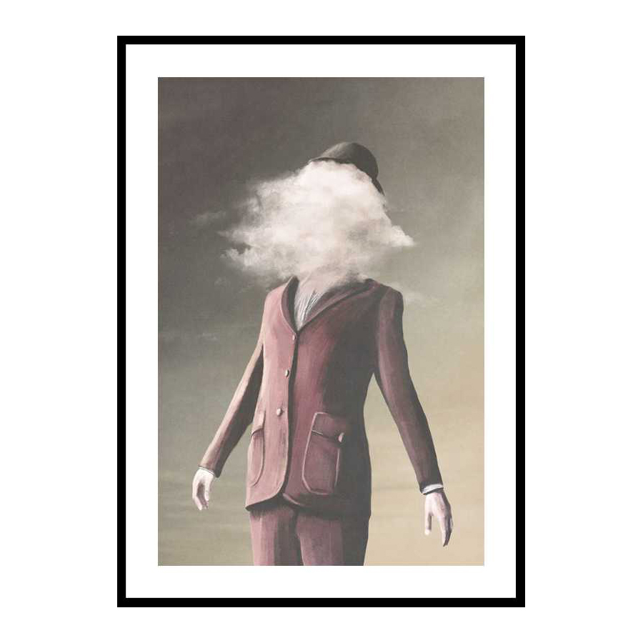 Poster Gallerix Head In Clouds Storlek: 50x70 cm