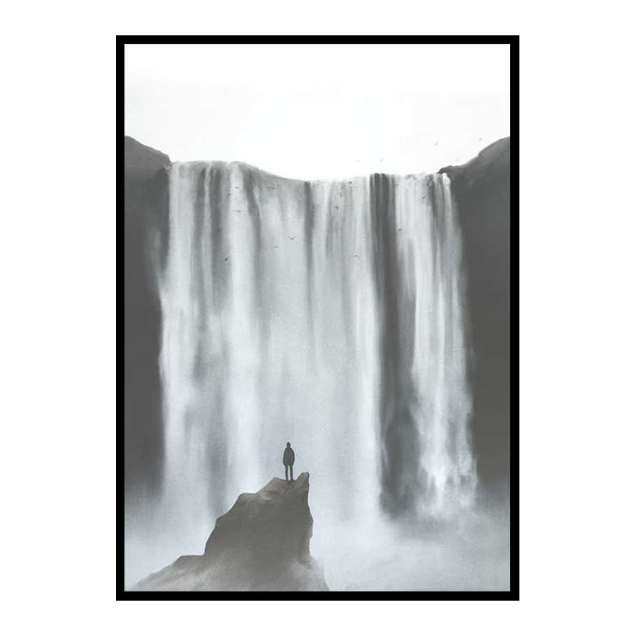 Poster Gallerix Waterfall View