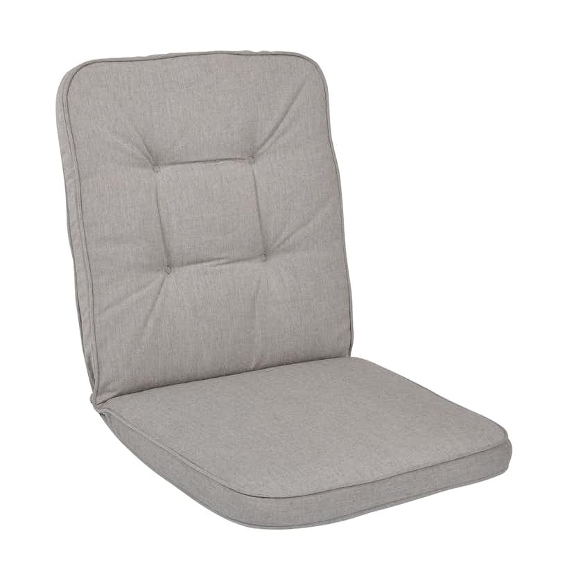 Fåtöljdyna Fritab Minivik Woodline Askgrå