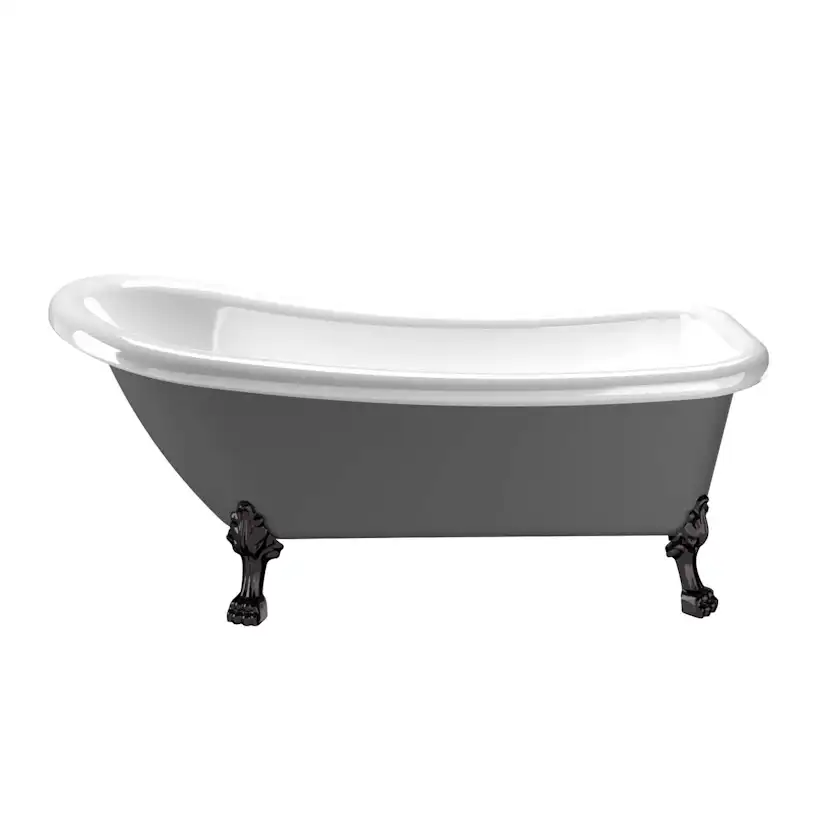 Tassbadkar Bathlife Ideal Grå