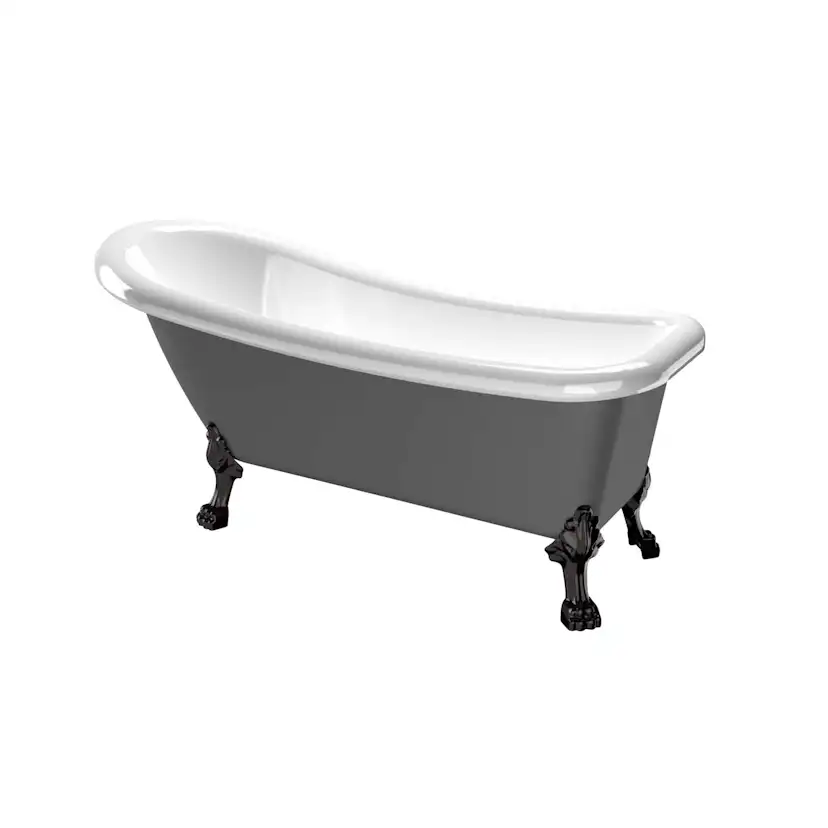 Tassbadkar Bathlife Ideal Grå