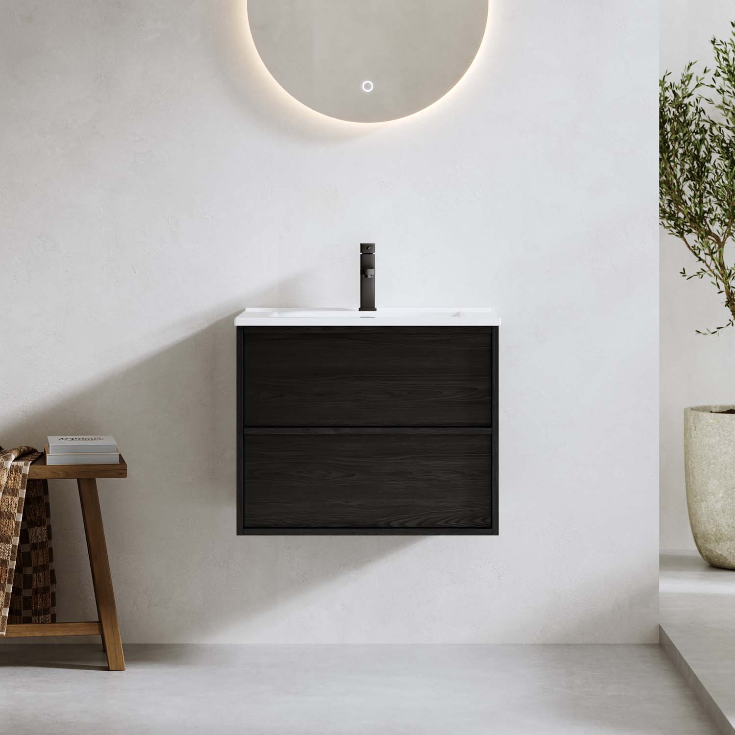 Tvättställsskåp Bathlife Charm med Tvättställ