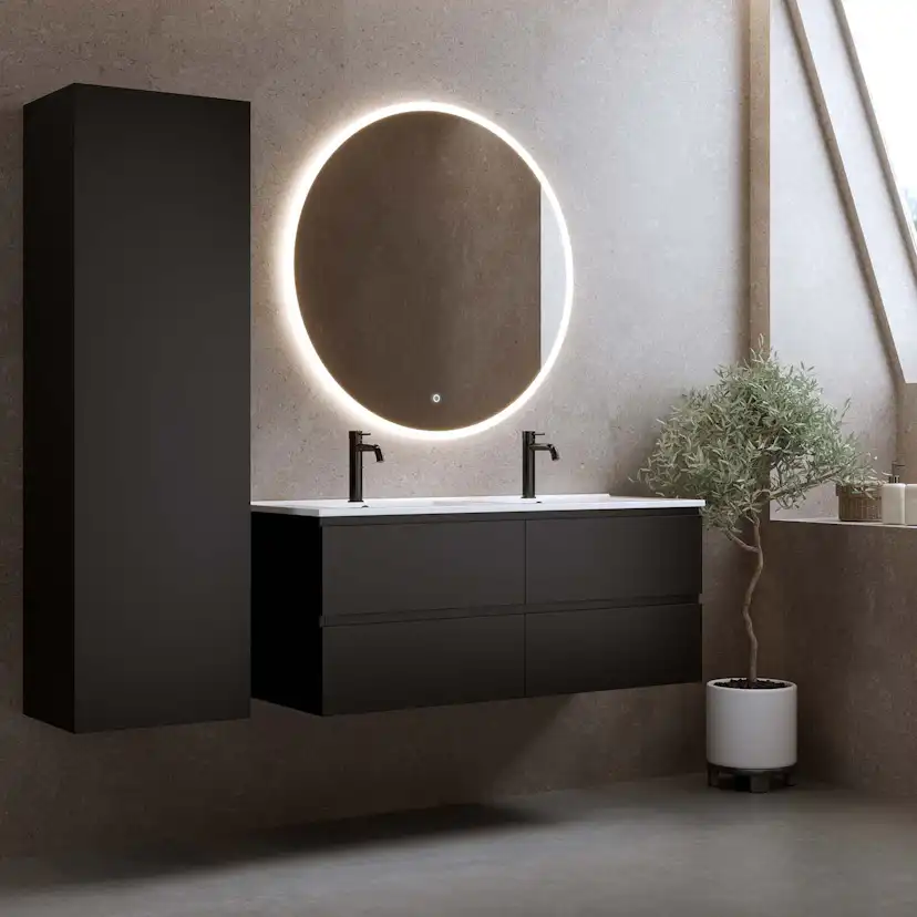 Tvättställsskåp Bathlife Eufori med Tvättställ