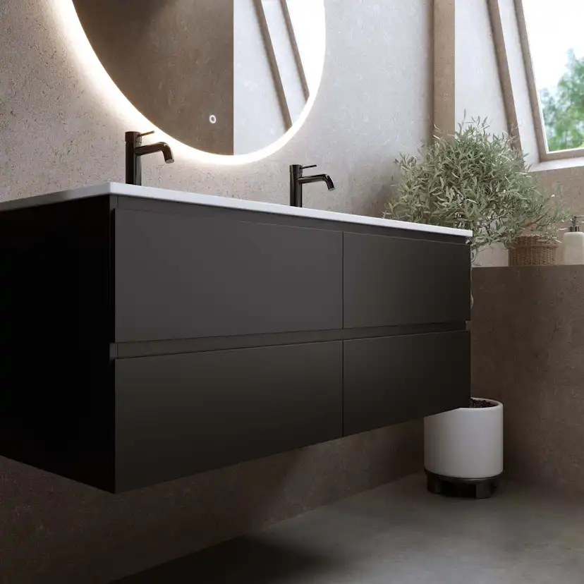 Tvättställsskåp Bathlife Eufori med Tvättställ