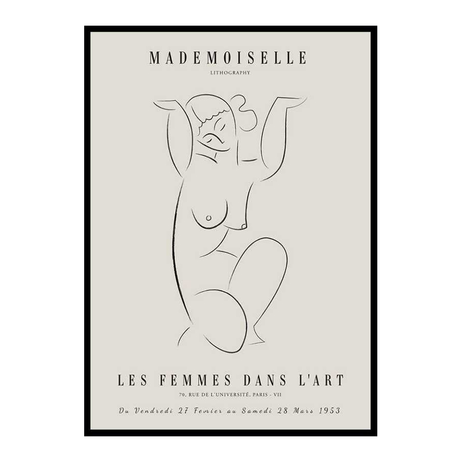 Poster Gallerix Picasso Mademoiselle No1