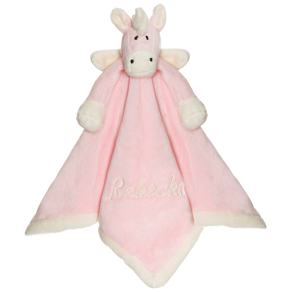 Snuttefilt Teddykompaniet Diinglisar Enhörning Rosa