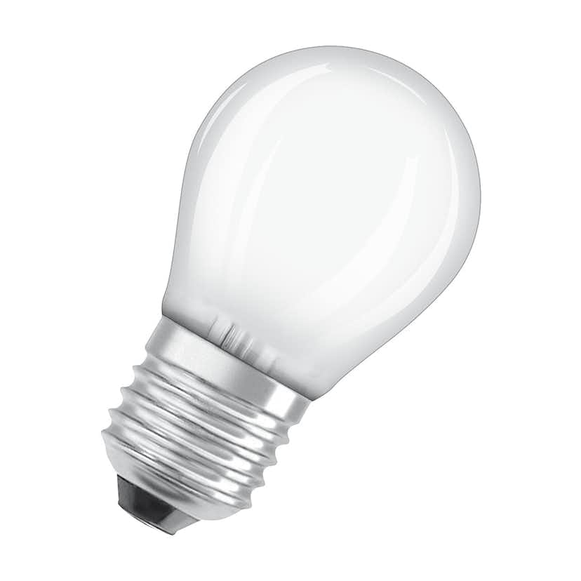 LED-Lampa Osram Klot (40) E27 Dim 827 Cl P Matt