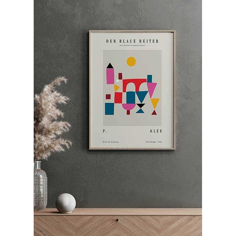 Poster Gallerix Paul Klee Blaue Reiter