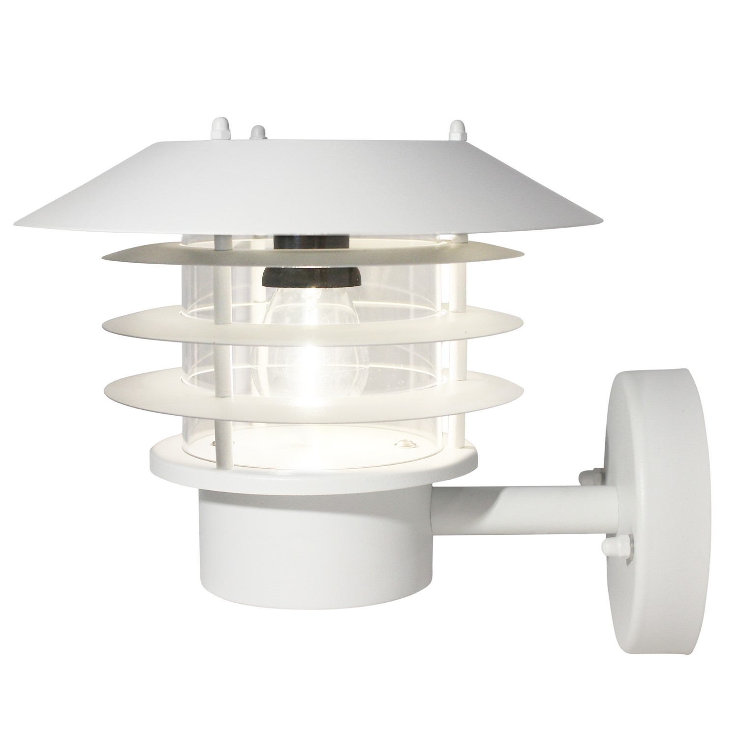 Solcellsarmatur Gelia Furuliden Vägg 3,7V 1200 Mah