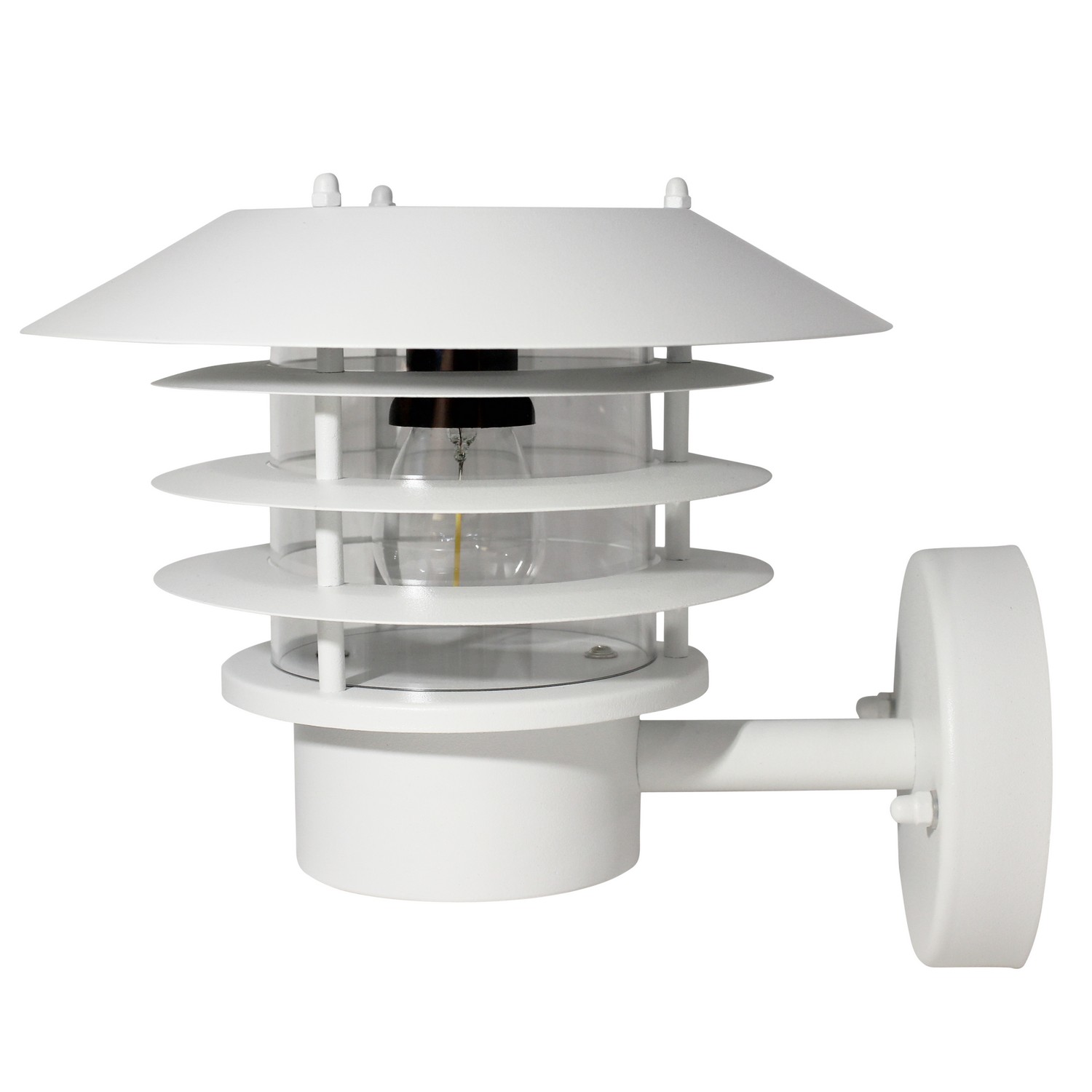 Solcellsarmatur Gelia Furuliden Vägg 3,7V 1200 Mah