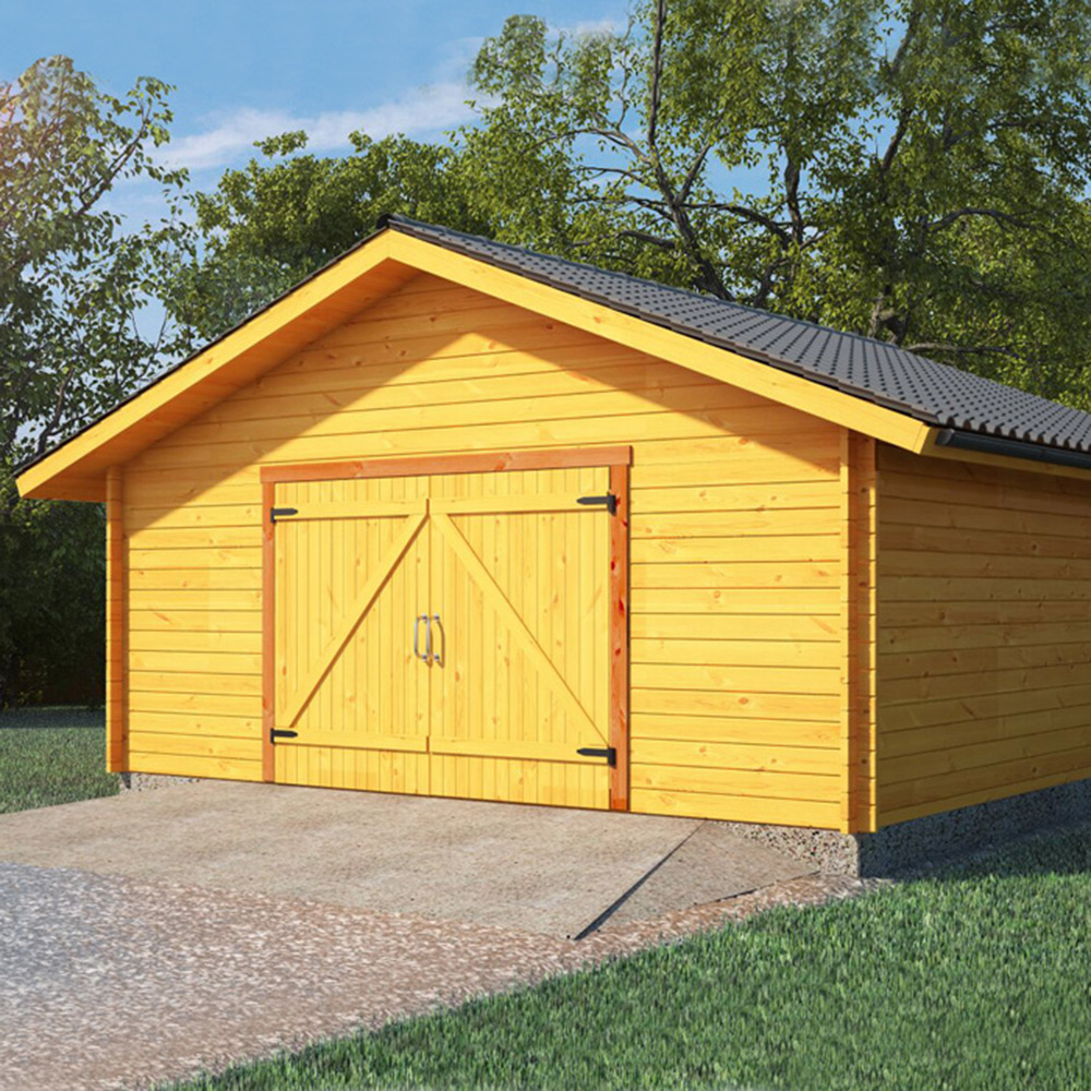Timmerförråd/Garage LP Garden AT1 31,5 m2 Jukaja