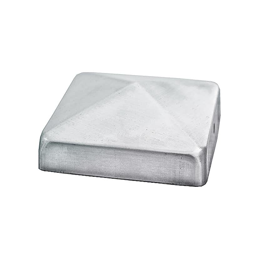 Stolphatt Jabo 76x76 mm Rostfri