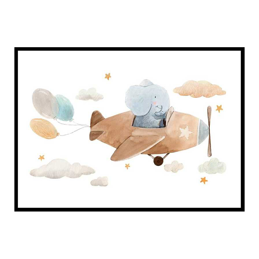 Poster Gallerix Elephant Pilot