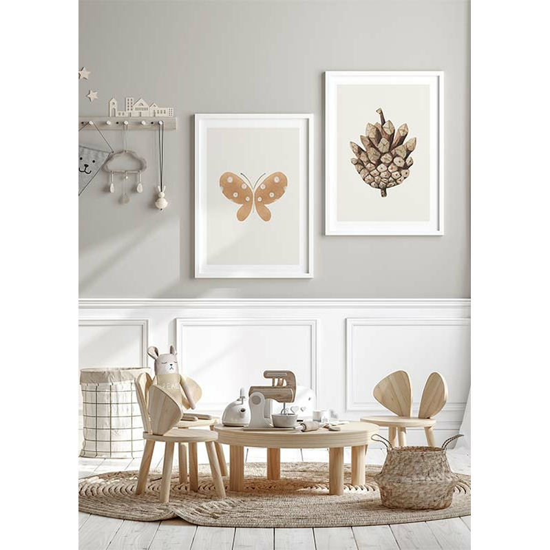 Poster Gallerix Brown Butterfly