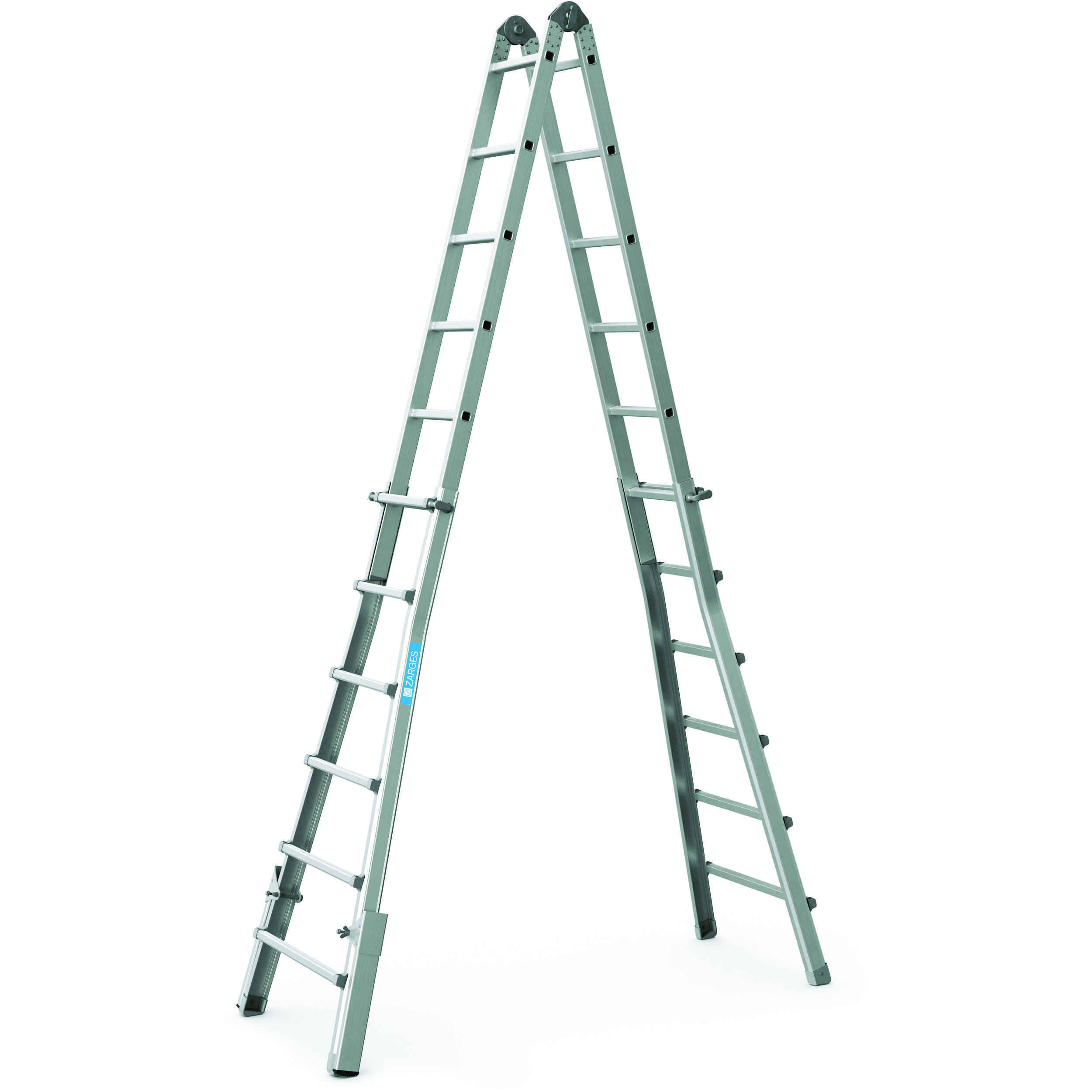 Arbetsbock Zarges Multikombi Variomax V Höjd: 6,4 M Antal steg: 12