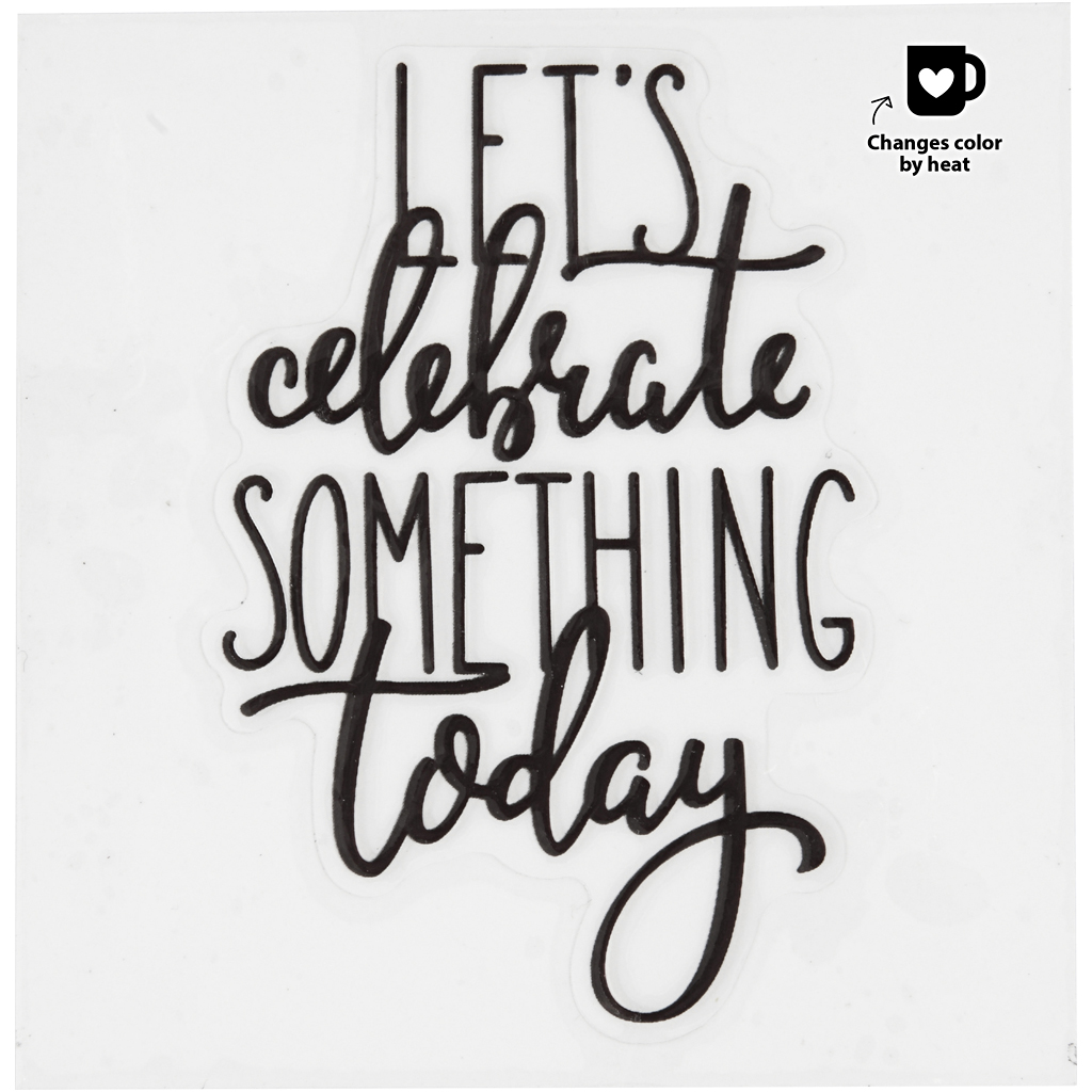 Sticker Creativ Company Let's Celebrate Something Today