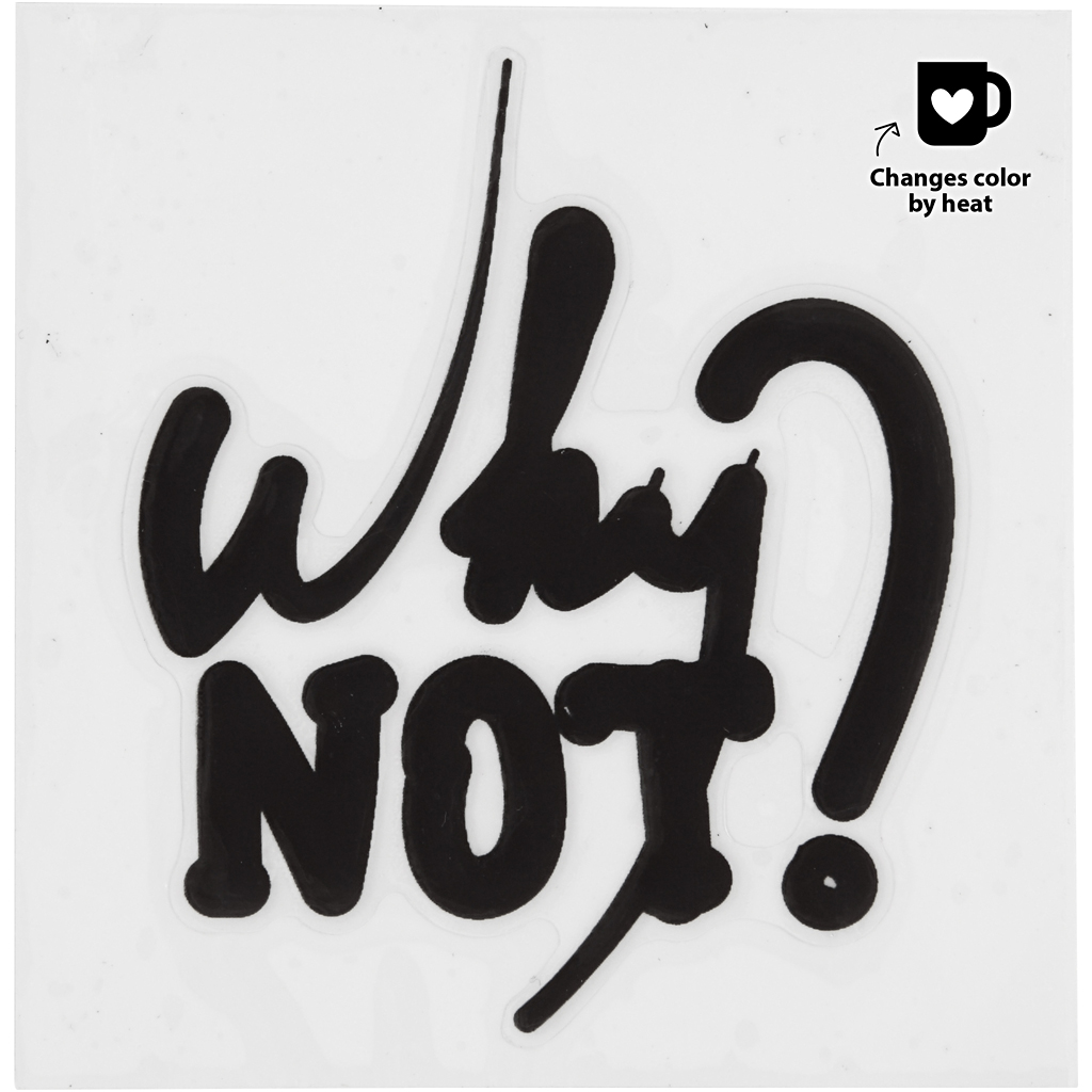 Sticker Creativ Company Why Not