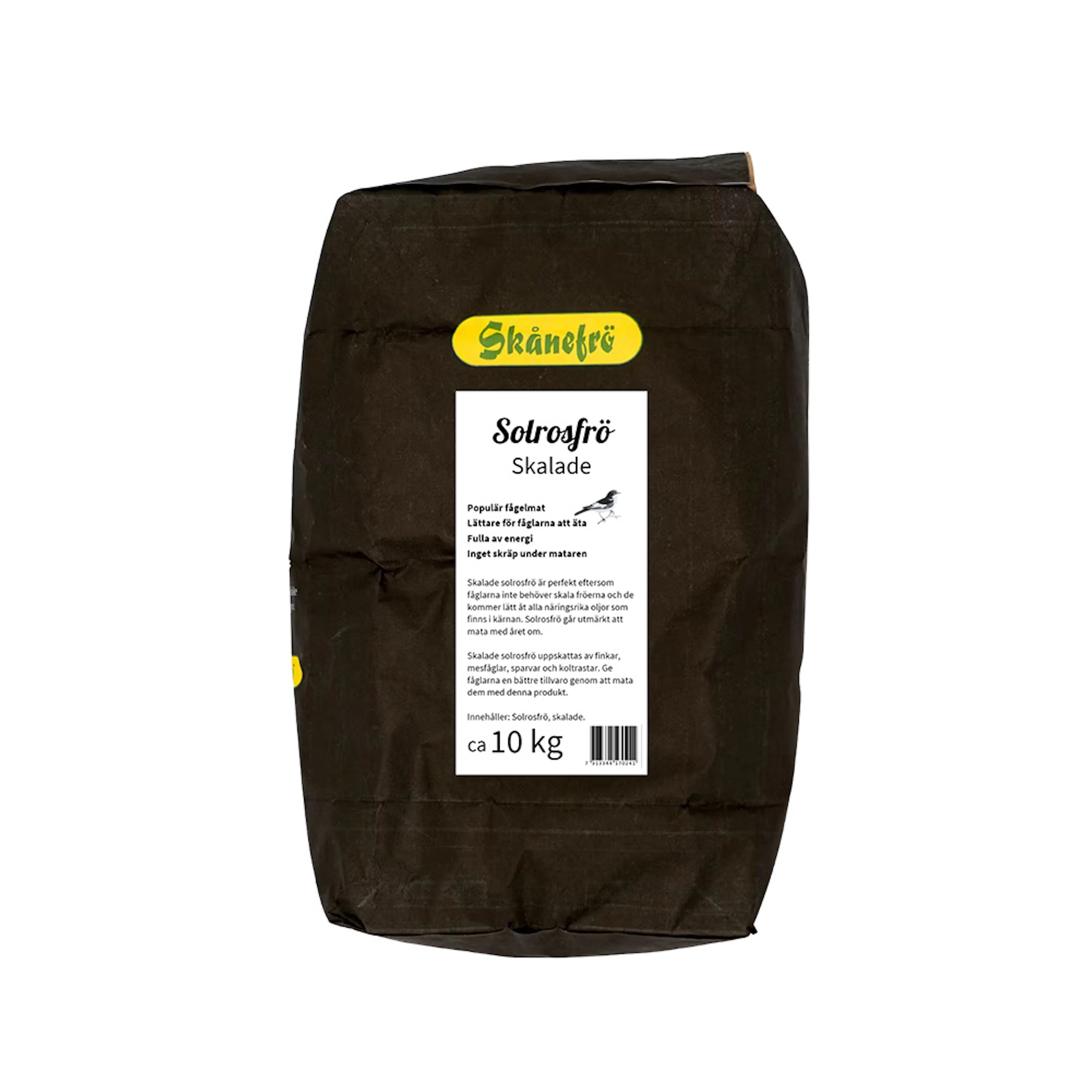 Solrosfrö Skånefrö Skalad 10kg
