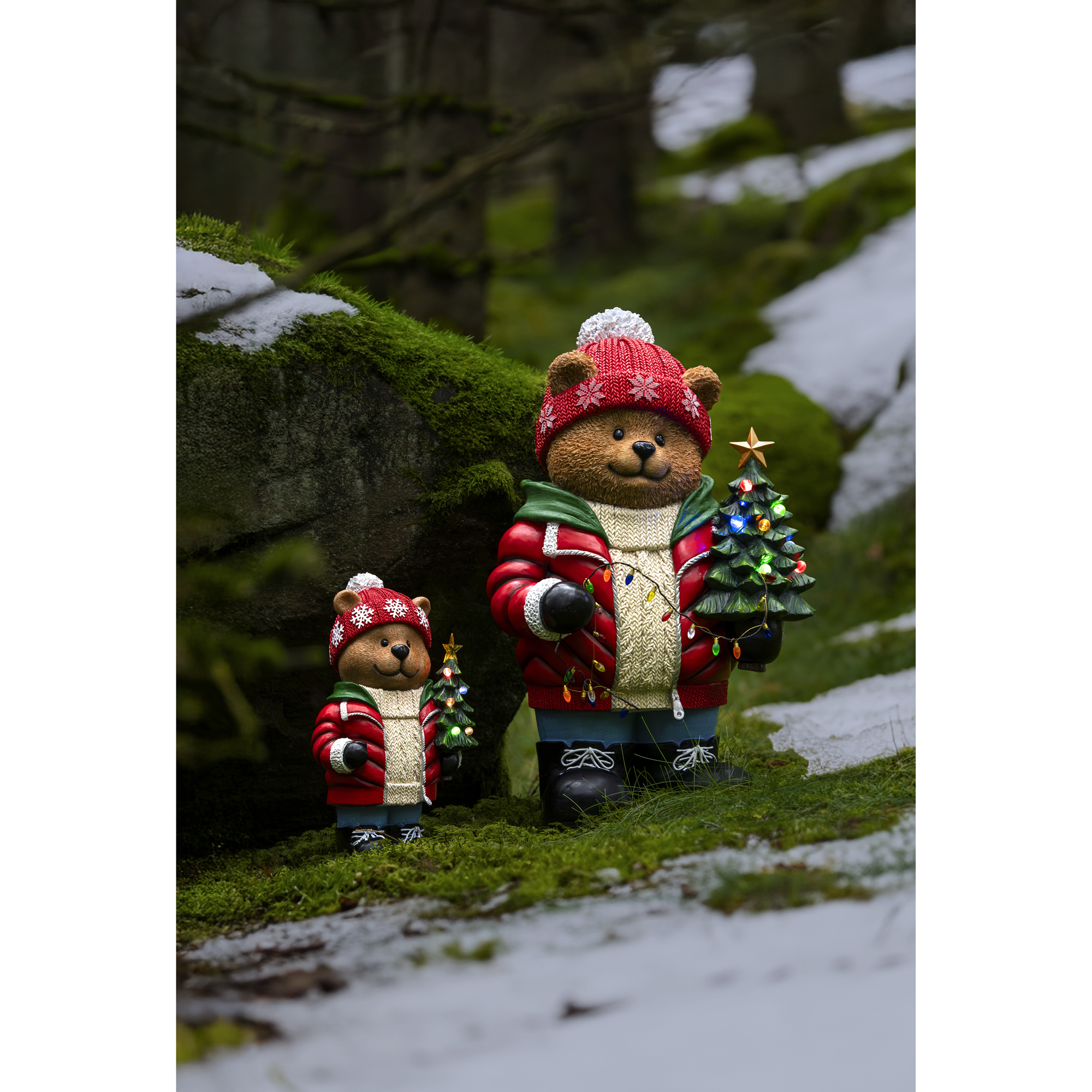 Juldekoration Gnosjö Konstsmide Teddybjörn LED Utomhus