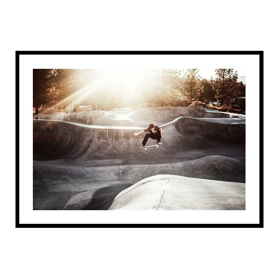 Poster Gallerix LA Skateboard Park Storlek: 21x30 cm