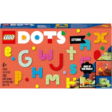 Byggsats LEGO Dots Massor av DOTS bokstäver 41950