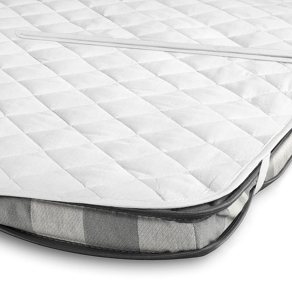 Madrasskydd Borganäs of Sweden 2-split 160x200 cm, Vit