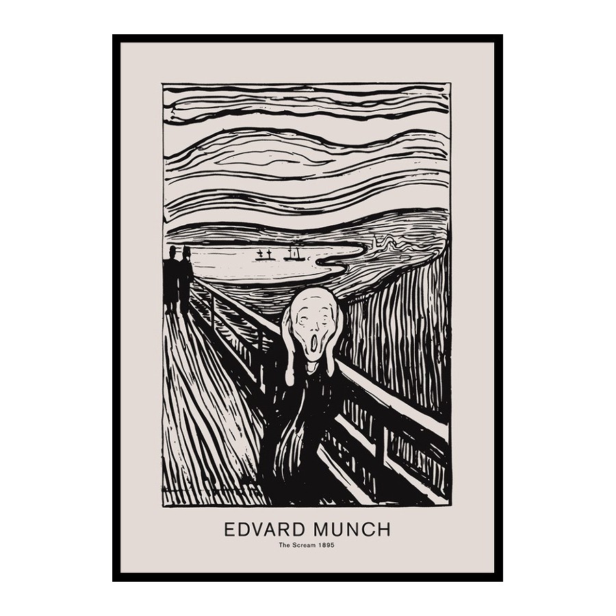 Poster Gallerix Edvard Munch Scream