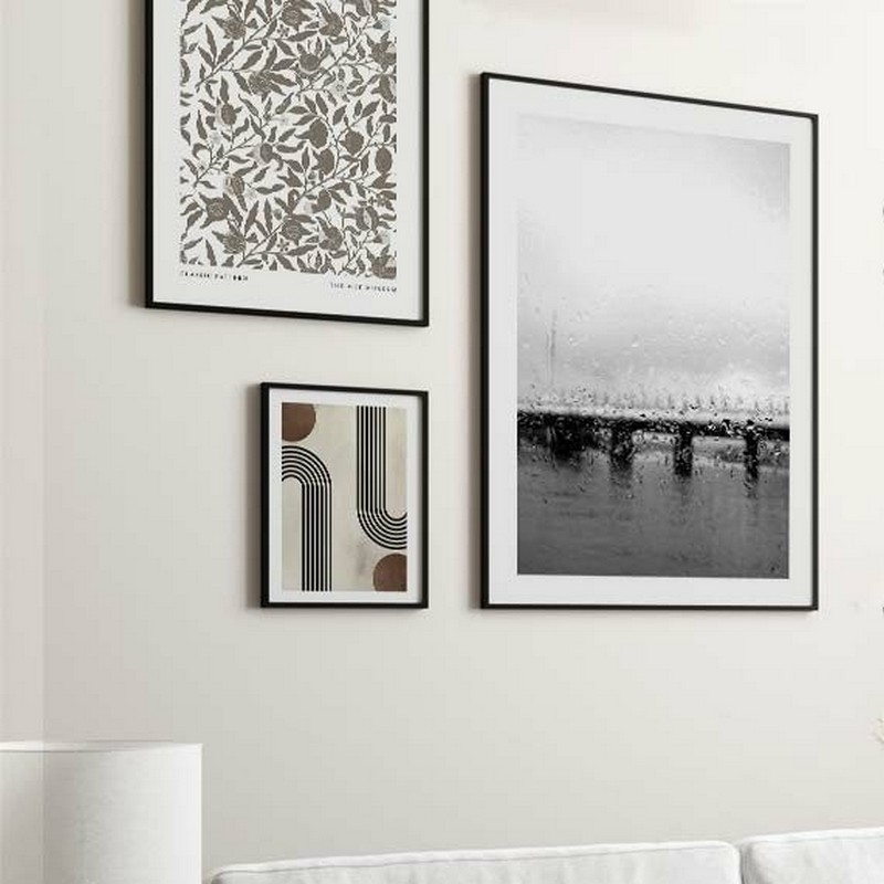 Poster Gallerix Behind Rain Drops