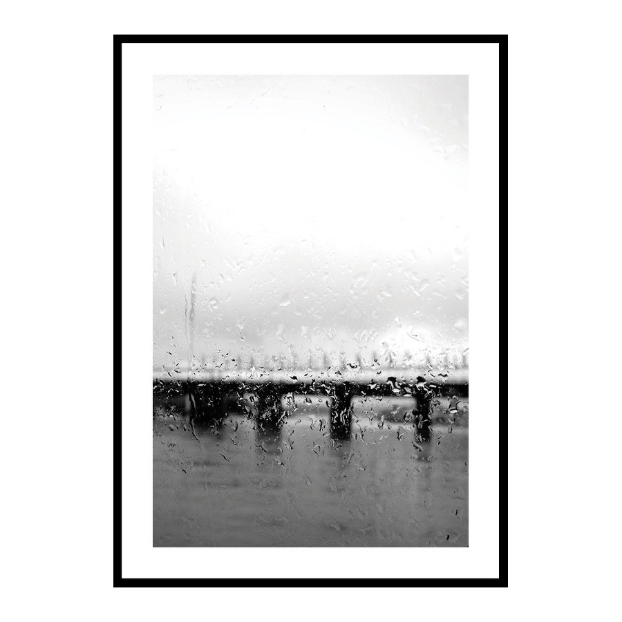 Poster Gallerix Behind Rain Drops