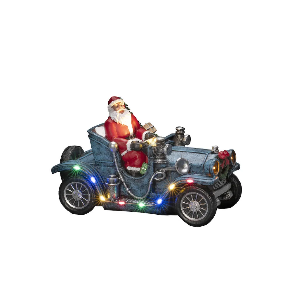 Julby Gnosjö Konstsmide Tomte i Bil 11 LED