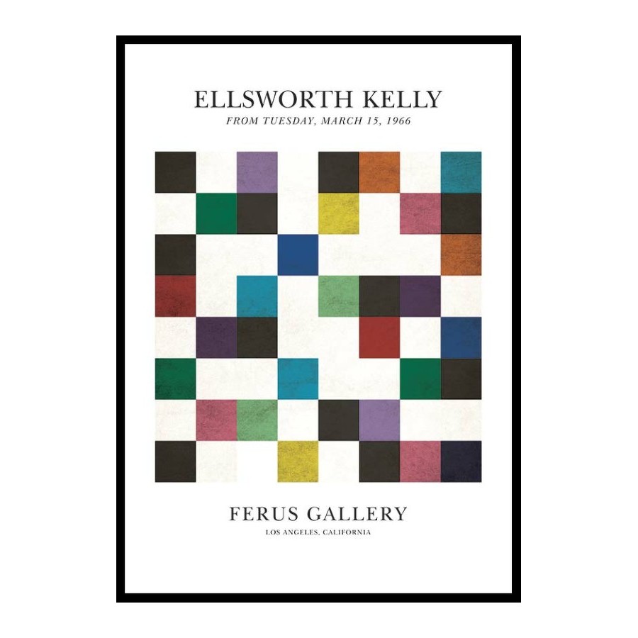 Poster Gallerix Ellsworth Kelly