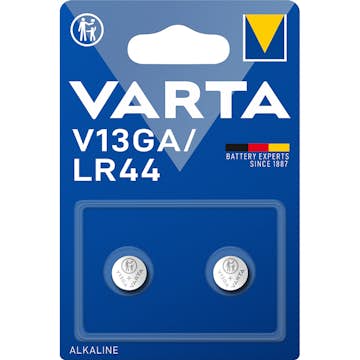 Batteri VARTA Alkaliska V13GA/LR44 2-Pack