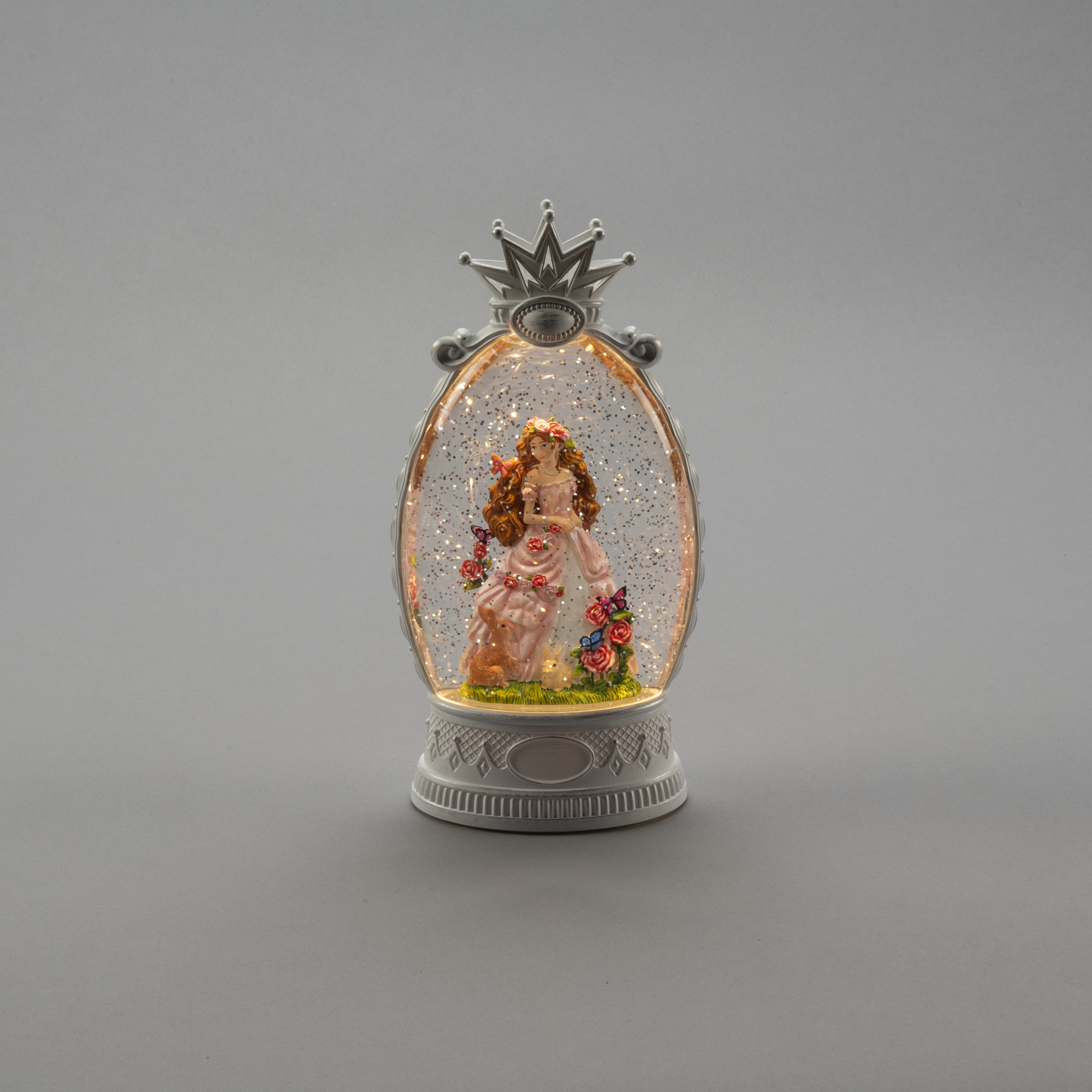 Snöglob Gnosjö Konstsmide Vattenfylld lykta Prinsessa LED