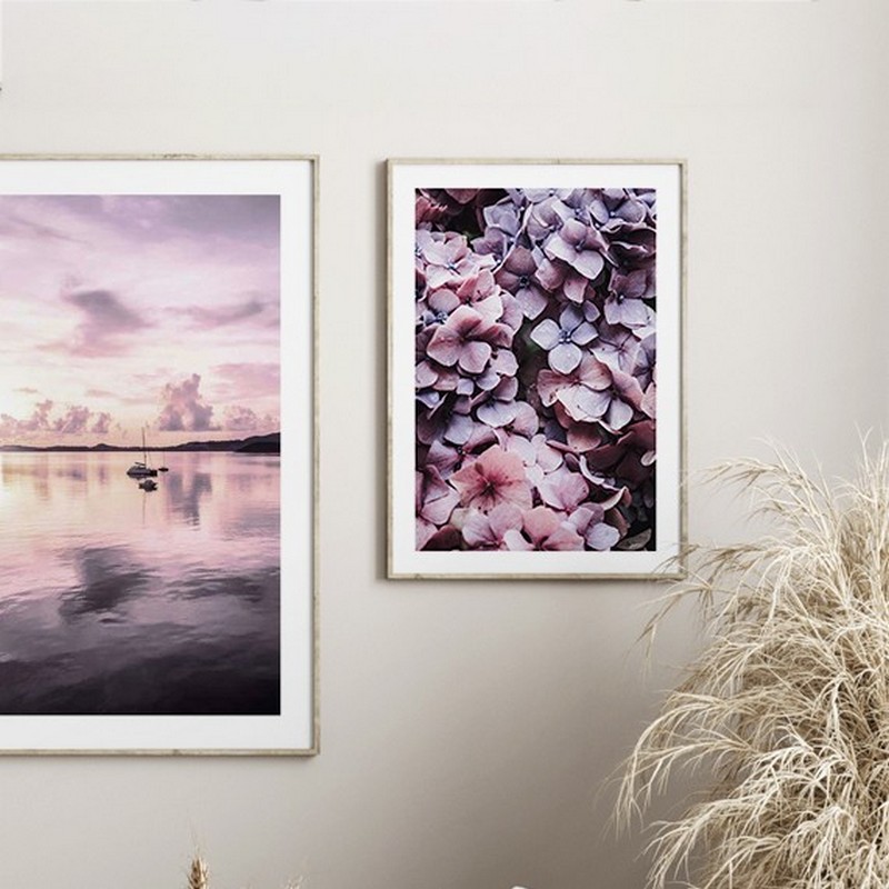 Poster Gallerix Pink Hydrangea