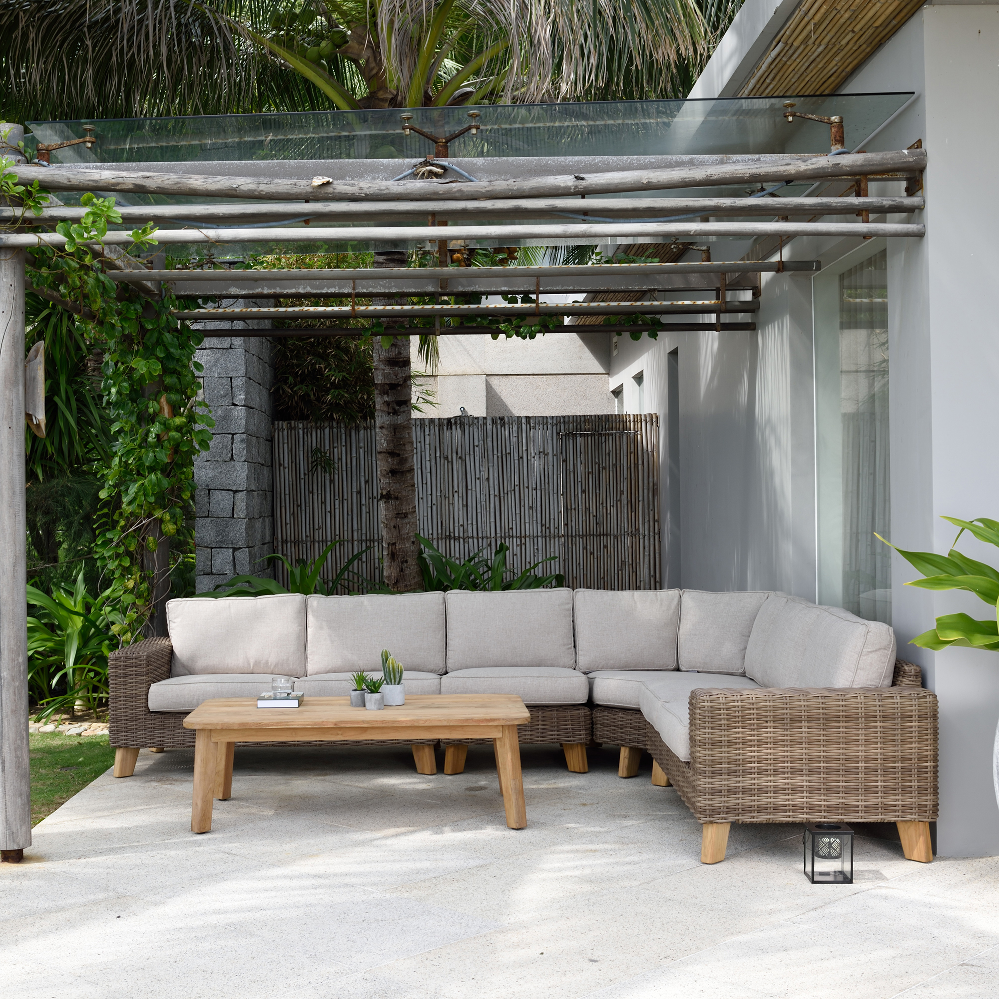 Loungegrupp LifestyleGarden Bahamas Hörn 6-sits