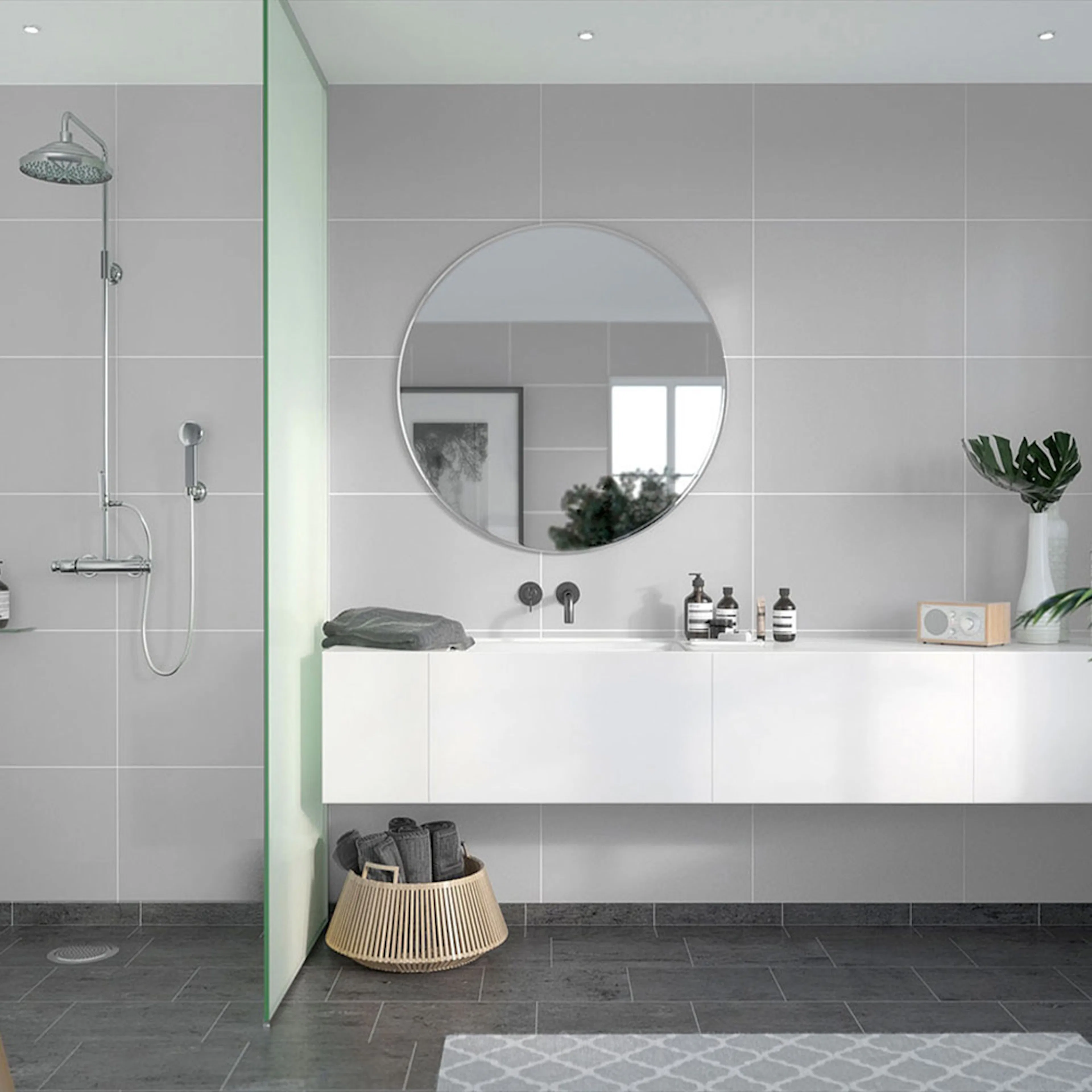 Våtrumsskiva Fibo 11x620x2400 Light Grey 2090-M6040EM