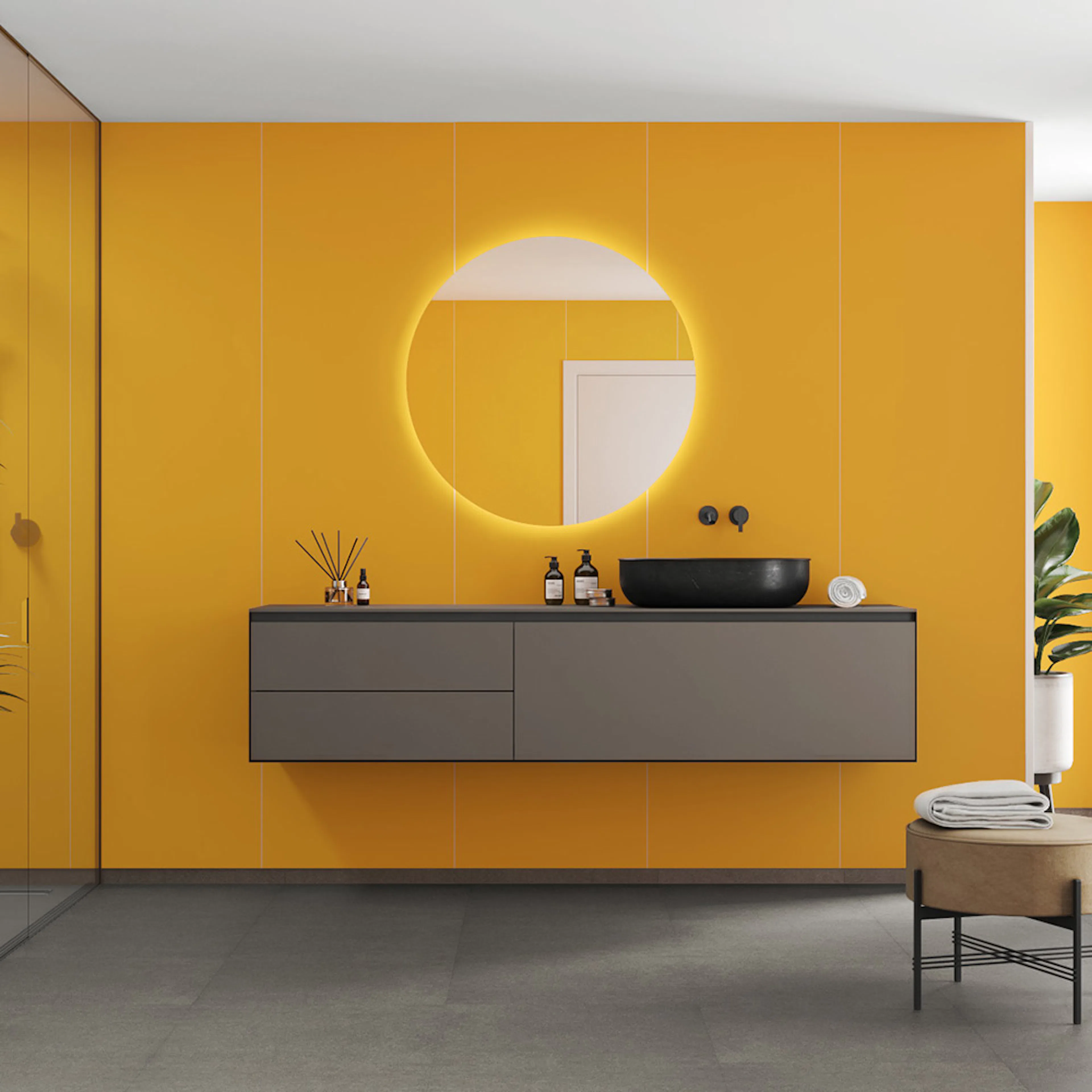 Våtrumsskiva Fibo 11x620x2400 Deep Yellow 2167-M10 EM