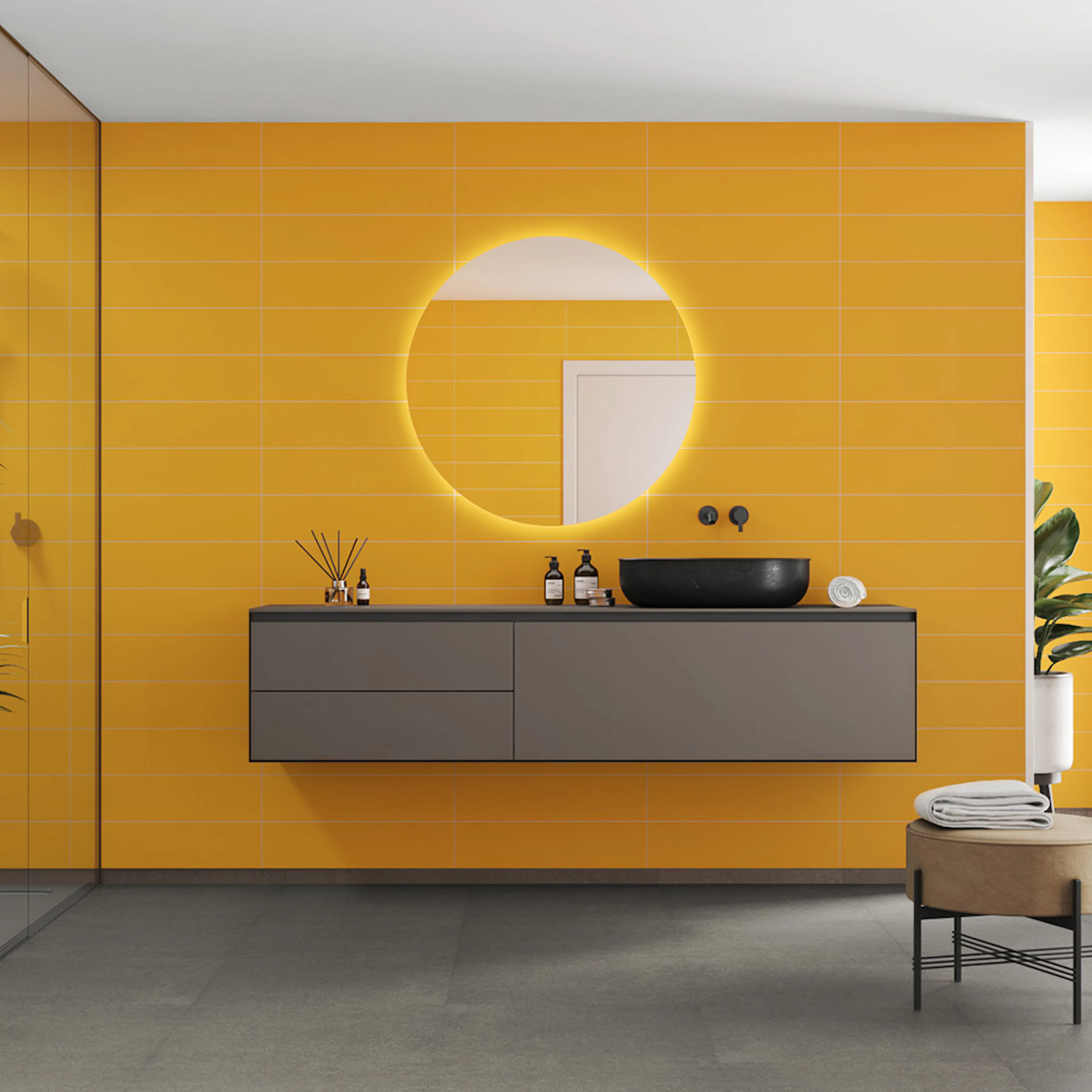 Våtrumsskiva Fibo 11x620x2400 Deep Yellow 2167-M6015EM