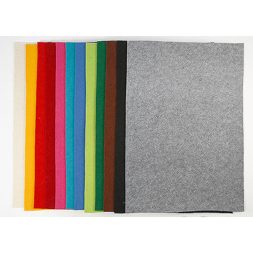 Hobbyfilt ABA Skol Tjock 12 Färger