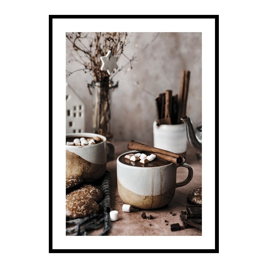 Poster Gallerix Hot Chocolate In Winter Storlek: 30x40 cm
