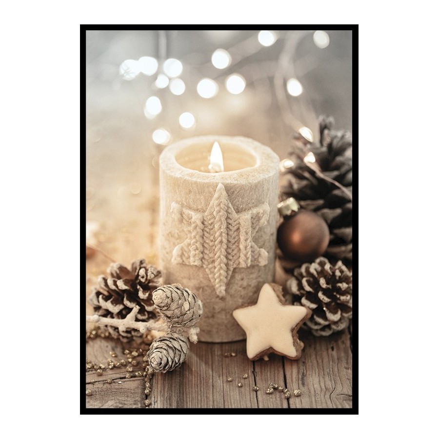 Poster Gallerix Christmas Candle