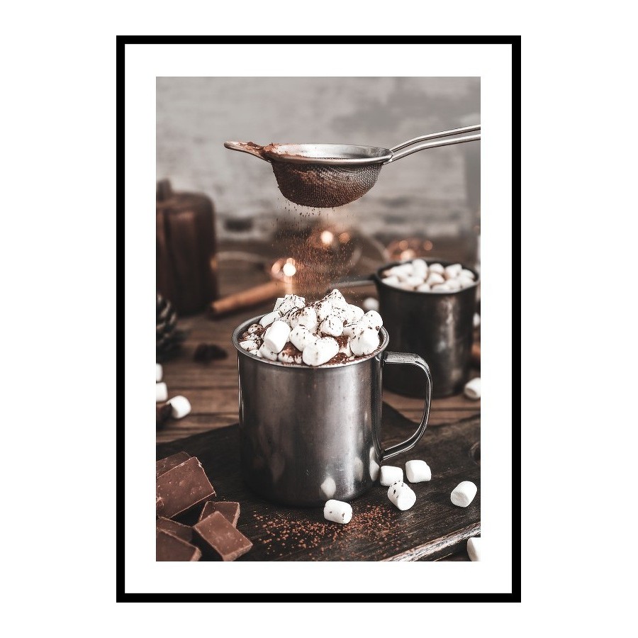Poster Gallerix Hot Chocolate Marshmallows Storlek: 30x40 cm
