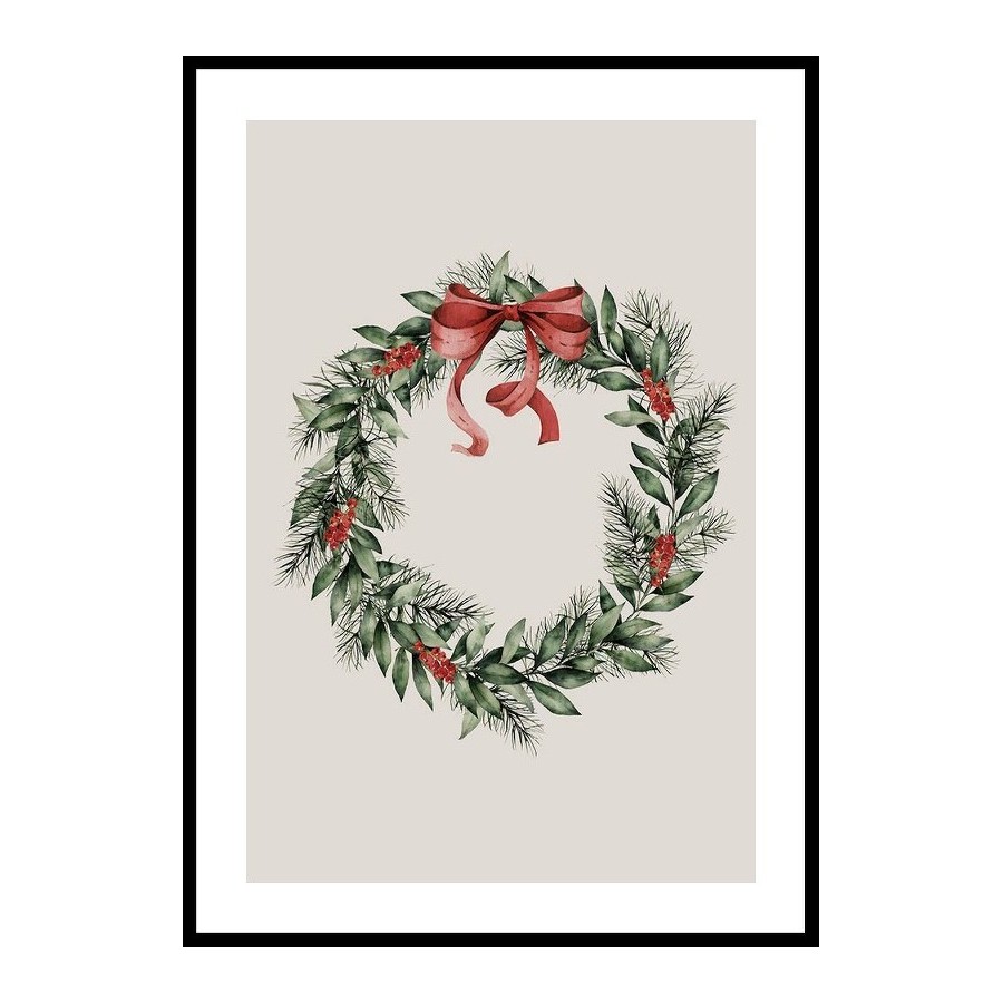 Poster Gallerix Christmas Wreath