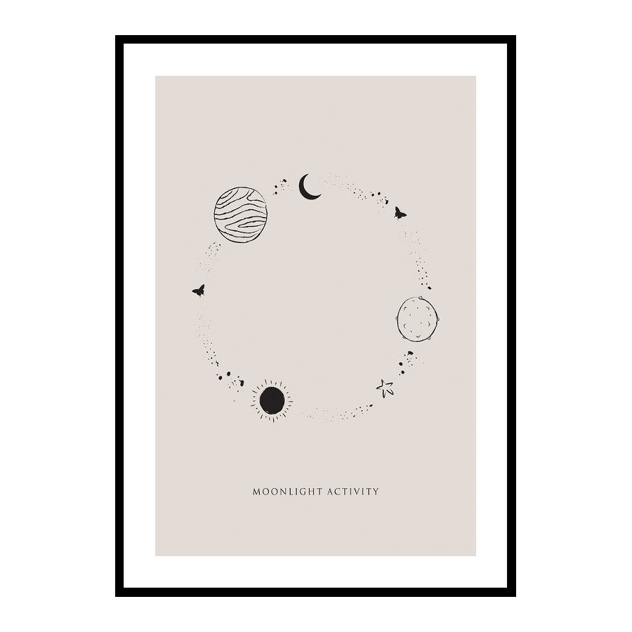 Poster Gallerix Moonlight Activity No4